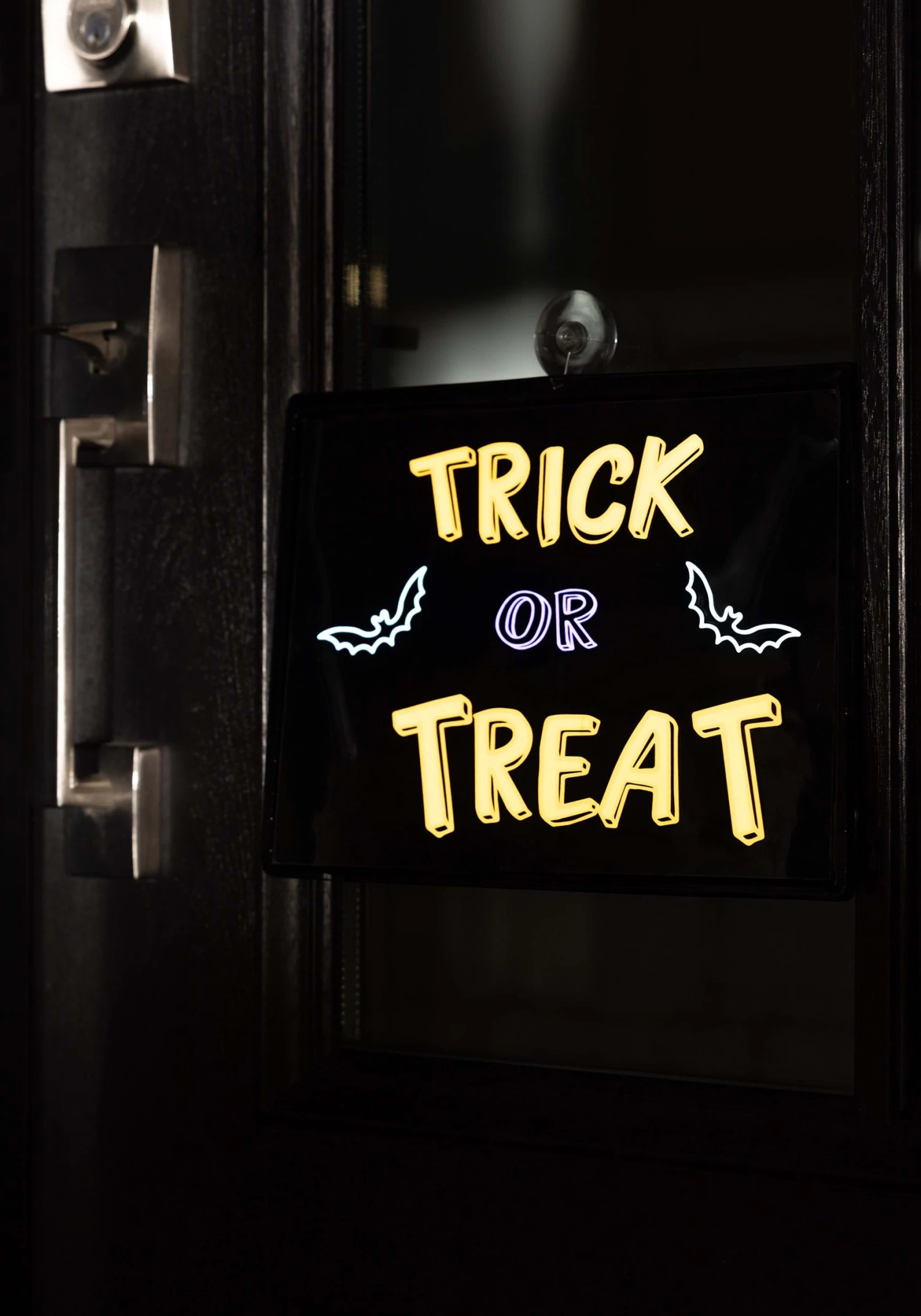 Fun World 11-in Neon Light Trick Or Treat Sign 1 Fun World 11-in Neon Light Trick Or Treat Sign