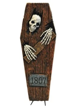 Fun World Peeping Skeleton 27 Inch Coffin