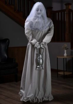 Fun World 5 Foot Floating Ghostly Lady -Fun Halloween Costumes 5 ft floating ghostly lady alt 2