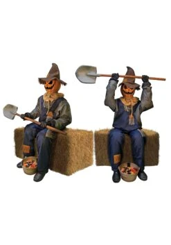 Fun World 5FT Jack Goodies Guardian Animatronic Halloween Decoration -Fun Halloween Costumes 5 ft jack goodies guardian animatronic alt 3