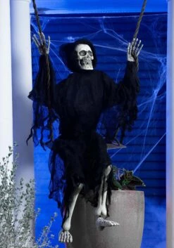 Fun World 60 Inch Swinging Reaper Prop -Fun Halloween Costumes 60 swinging reaper prop alt 2