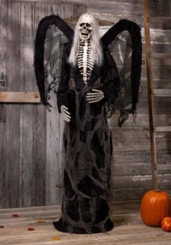 Fun World 72 Inch Black Winged Gruesome Greeter
