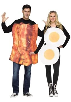 Fun World Bacon & Eggs Costume For Adults