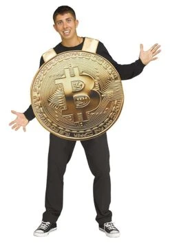 Fun World Bitcoin Costume For Adults