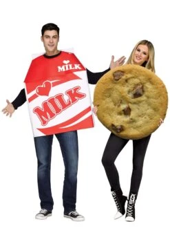 Fun World Adult Cookies And Milk Costume