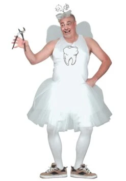 Fun World Adult Plus Size Tooth Fairy Costume