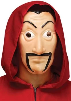 Fun World Red Bank Robber Costume For Adults -Fun Halloween Costumes adult red bank robber costume alt 2