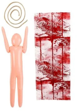 Fun World Bloody Body In A Bag -Fun Halloween Costumes bloody body in a bag decoration alt 2