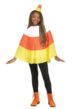 Fun World Kid's Candy Corn Poncho