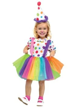 Fun World Girls Big Top Fun Clown Costume