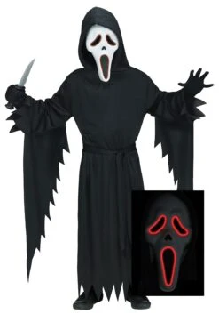 Fun World E.L Ghost Face Costume For Adults