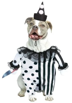 Fun World Evil Clown Pet Costume For Dogs