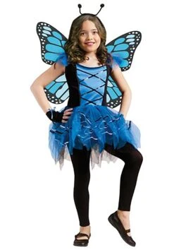 Fun World Blue Butterfly Costume For Girls