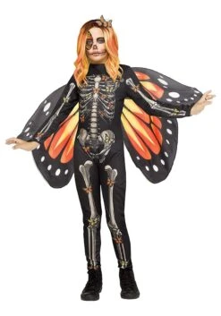 Fun World Girls Butterfly Bones Costume
