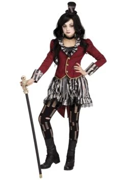 Fun World Girls Freak Show Ringmistress Costume