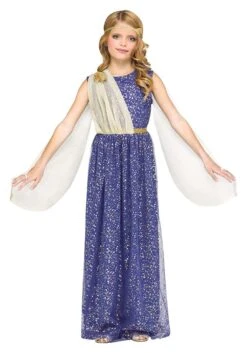 Fun World Glittering Goddess Costume For Girls