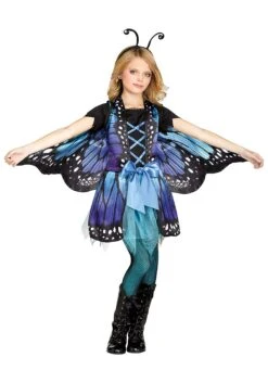 Fun World Girls Shy Butterfly Costume