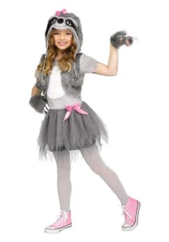 Fun World Girl's Sweet Sloth Costume