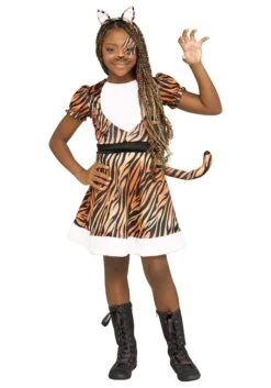 Fun World Tigerrr Costume For Girls