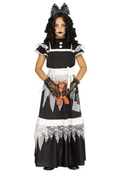 Fun World Girls Victorian Deadly Dolly Costume
