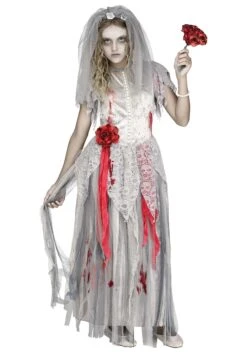 Fun World Zombie Bride Costume For Girls
