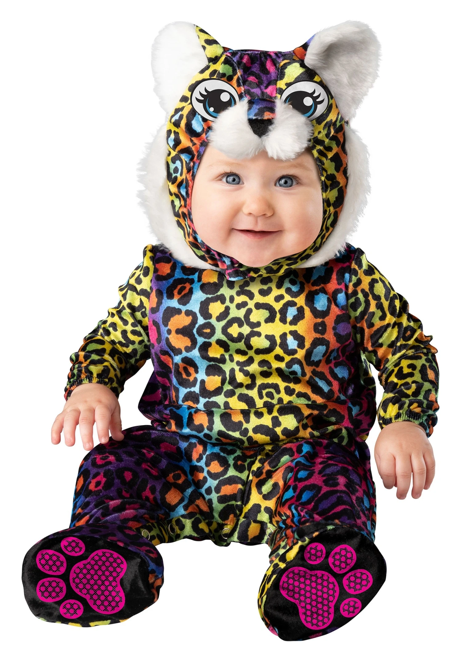 Fun World Baby Neon Leopard Cub Costume 1 Fun World Baby Neon Leopard Cub Costume
