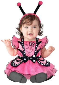 Fun World Pink Butterfly Tutu Infant Costume For Girls