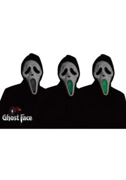 Fun World Light Up Fade Mouth Ghost Face Costume For Kids -Fun Halloween Costumes kids light up fade mouth ghost face alt 2
