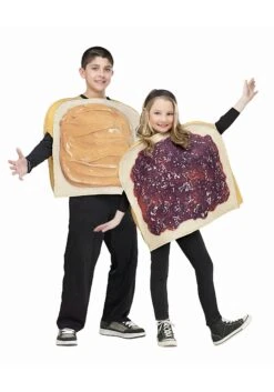 Fun World Peanut Butter And Jelly Kids Costume