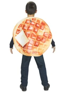 Fun World Kid's Breakfast Waffle Costume -Fun Halloween Costumes kids waffle costume3