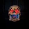 Fun World Scary Light Up Skull Door Candy Bowl