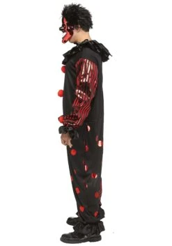 Fun World Men's Red Chrome Clown Costume -Fun Halloween Costumes mens chrome clown costume alt 2
