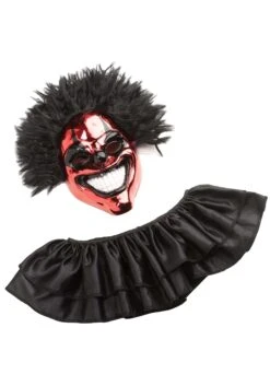 Fun World Men's Red Chrome Clown Costume -Fun Halloween Costumes mens chrome clown costume alt 3