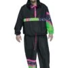 Fun World Plus Size 80's Track Suit Costume For Men