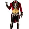 Fun World Men's Skeleton Ringmaster Costume