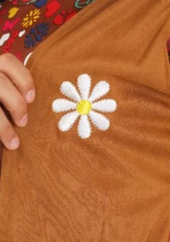 Fun World Peace & Love Hippie Adult Costume -Fun Halloween Costumes peace love hippie womens costume 3