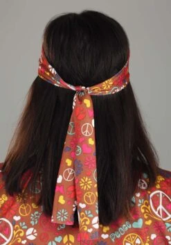 Fun World Peace & Love Plus Size Costume -Fun Halloween Costumes peace love plus size costume alt 6