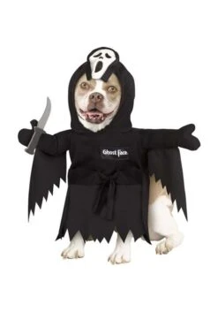 Fun World Ghost Face Pet Costume