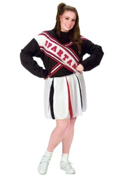 Fun World Plus Size SNL Spartan Cheerleader Costume For Women