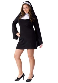 Fun World Plus Size Naughty Nun Costume For Women
