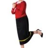 Fun World Women's Plus Size Olive Oyl Costume