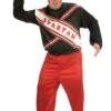 Fun World Plus Size Spartan Cheerleader Costume For Men
