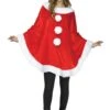 Fun World Plush Santa Claus Costume Poncho