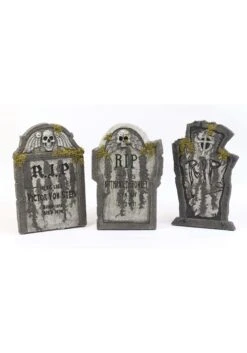 Fun World Moss Covered RIP Tombstone Halloween Decoration