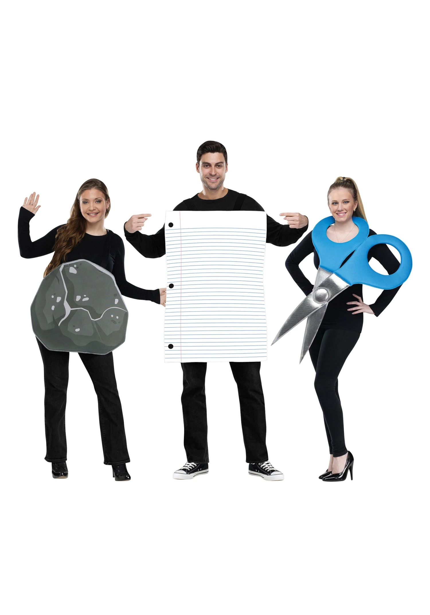 Fun World Rock, Paper, Scissors Costume For Adults 1 Fun World Rock, Paper, Scissors Costume For Adults