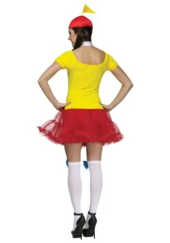Fun World Sexy Tweedle Dee/Dum Adult Costume -Fun Halloween Costumes sexy tweedle dee dum adult costume back