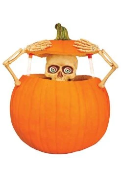 Fun World Light Up Skeleton Pumpkin Peeper Kit