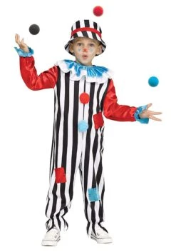 Fun World Toddler Carnival Clown Costume