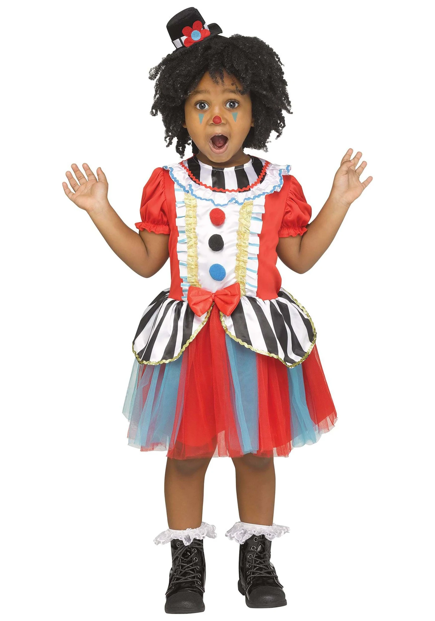 Fun World Toddler Carnival Cutie Costume 1 Fun World Toddler Carnival Cutie Costume