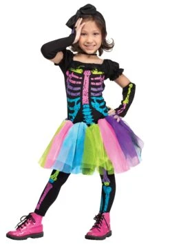 Fun World Funky Punky Bones Costume For Toddlers